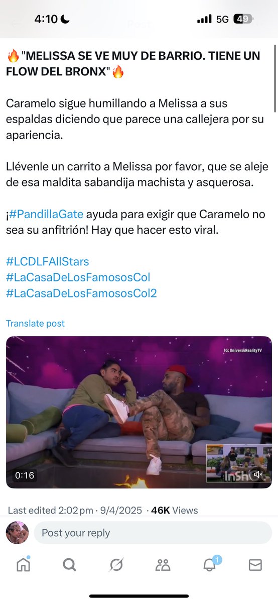 imjustttagurll's tweet photo. OJALÁ A EL TEAM CARAMELO NO SE LES OLVIDE ESTO ❌❌❌❌❌ el fandom de Melissa siempre estuvo más inclinado hacia LUCA 

#LaCasaDeLosFamososAllStar 
#LCDLFAllStars https://t.co/MXtslNBV0E