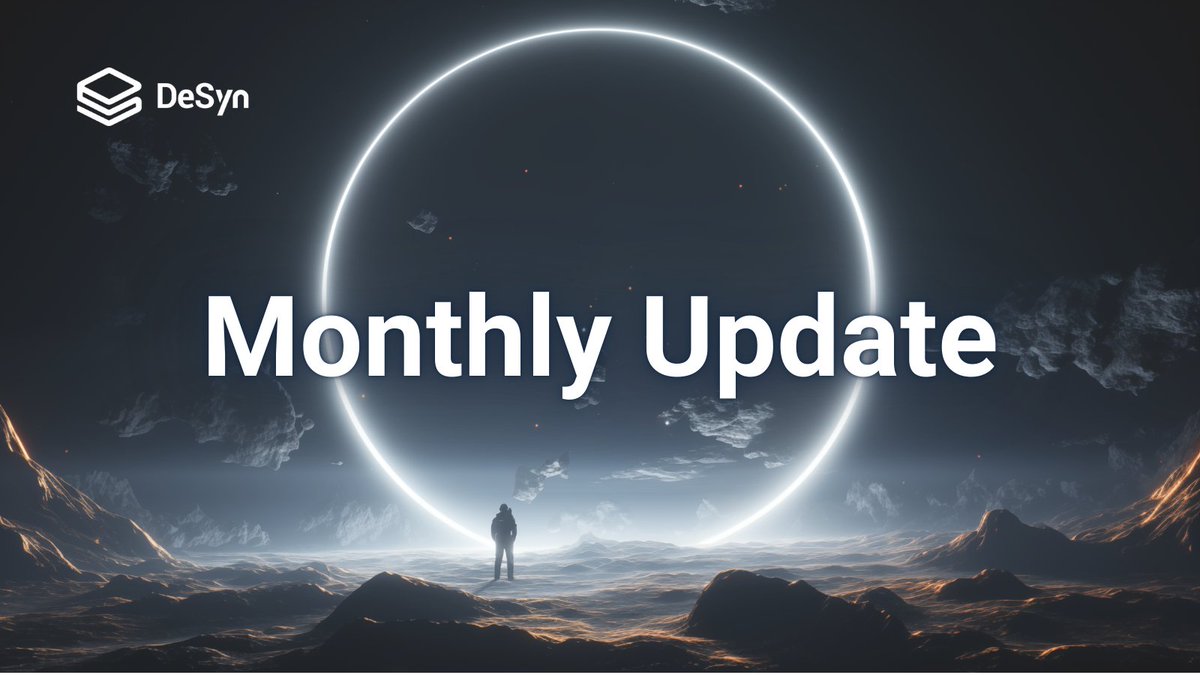 DeSyn Protocol | May 2025 Monthly Report

Despite macro uncertainty, May marked a strong growth cycle for DeSyn across tech, strategy innovation, and ecosystem expansion.

Here’s everything we achieved this month: