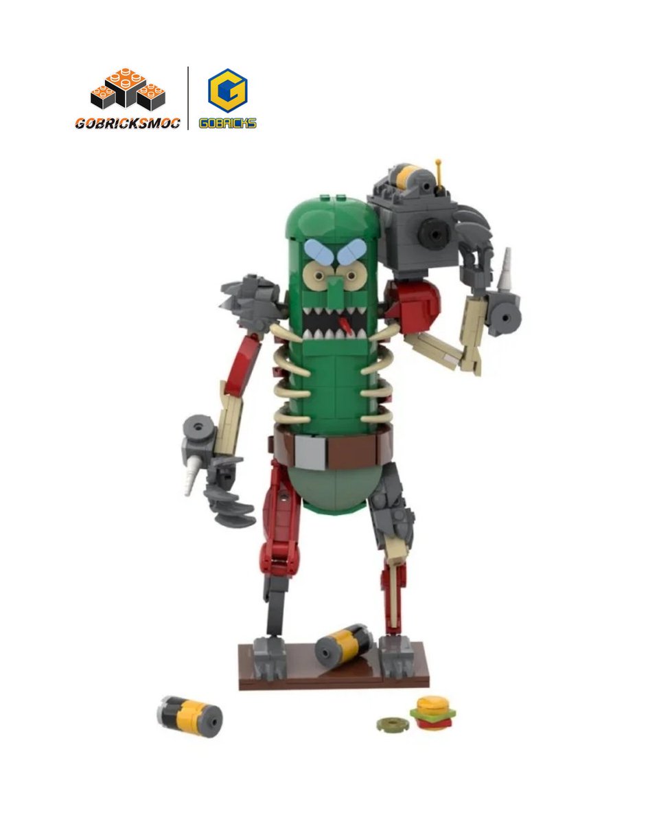 gobricksmoc's tweet photo. This Mr. Pickles set perfectly restores the unique and demonic - like appearance in the animation. Rick and Morty fans, you mustn't miss it!  🐶🤩

#Gobricks #gobricksparts #gobricksmoc #bricks #moc #buildingblocks #brickbuilding #bricksmart #afol #brick #game #rickAndMorty https://t.co/kSt3XdiJJ1