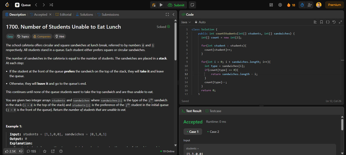 surajshinde_87's tweet photo. Day 21 of my #DSAChallenge
π Weekly Review: Hashing + Stack + Queue
Solved
@LeetCode
#224
#2073
#1700
#1298
Recapped all core topics from the week for a stronger base!
#Day21 #LeetCode #SurajShinde #ProblemSolving #100DaysOfCode #WeeklyReview #Stack #Queue #Hashing https://t.co/wWcnPa3t5w