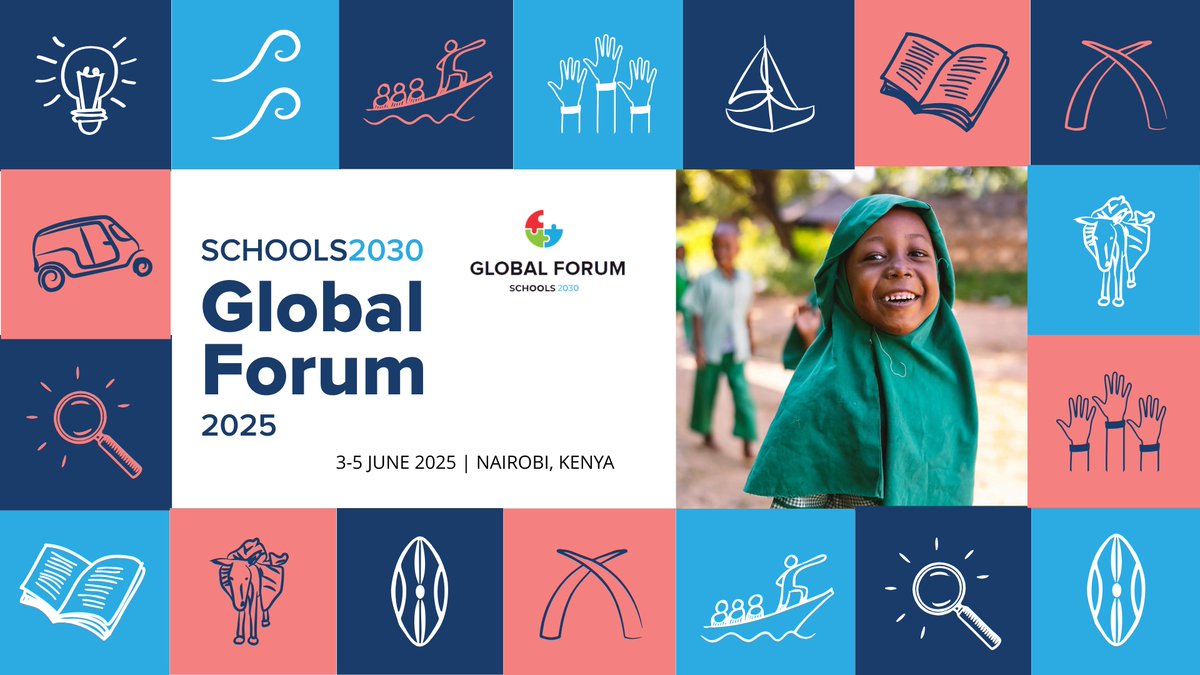 ⏰ The Schools2030 Global Forum 2025 has officially begun in Nairobi, Kenya

🔴 Watch now LIVE to join the conversation on #TeacherLedChange 👉youtube.com/live/DKqcFtkEK…

<a href="/AKF_Global/">Aga Khan Foundation</a> <a href="/AKF_EA/">AgaKhanFoundation EA</a>