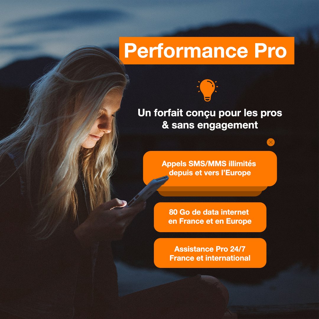 OrangeCentreLoire (@orangecvl) on Twitter photo #MardiConseil
Professionnels de <a href="/RCValdeLoire/">Région Centre-Val de Loire</a> l'engagement vous fait peur ?
Avec Performance Pro on vous offre la possibilité d'être libre et ultra connecté avec vos clients !
Pour en savoir plus 👉 oran.ge/4mA2iV5 #MardiConseil
Professionnels de <a href="/RCValdeLoire/">Région Centre-Val de Loire</a> l'engagement vous fait peur ?
Avec Performance Pro on vous offre la possibilité d'être libre et ultra connecté avec vos clients !
Pour en savoir plus 👉 oran.ge/4mA2iV5