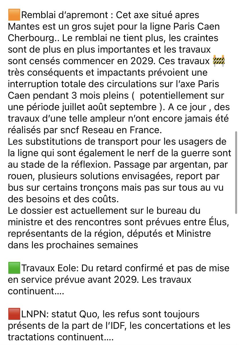 Retour sur notre rencontre avec <a href="/JBGastinne/">Jean-Baptiste Gastinne</a> Lundi 2 juin à la <a href="/RegionNormandie/">Région Normandie</a>  et sur nos propositions visant à améliorer les lignes normandes. <a href="/collectif_udurn/">UDURN</a> <a href="/udupc14/">🚅UDUPC : Usagers du Paris-Caen-Cherbourg</a> <a href="/vernon45/">Vernon Train de Vie</a> <a href="/CedricPatenay/">CedricPatenay</a> <a href="/Herve_Morin/">Hervé Morin</a> <a href="/train_nomad/">SNCF NOMAD TRAIN</a>