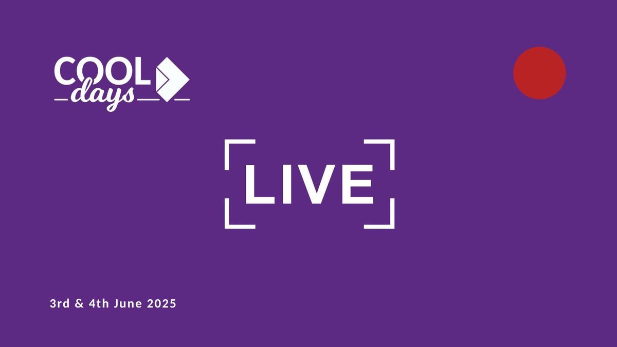 COOL Days 2025 kicks off today — join us live from 9AM! 

We’re streaming our Technical Talks directly from Budapest. Hear from the team behind Collabora Online, explore the latest features, and see how open source collaboration is evolving.

Tune in: buff.ly/ucg6OHP