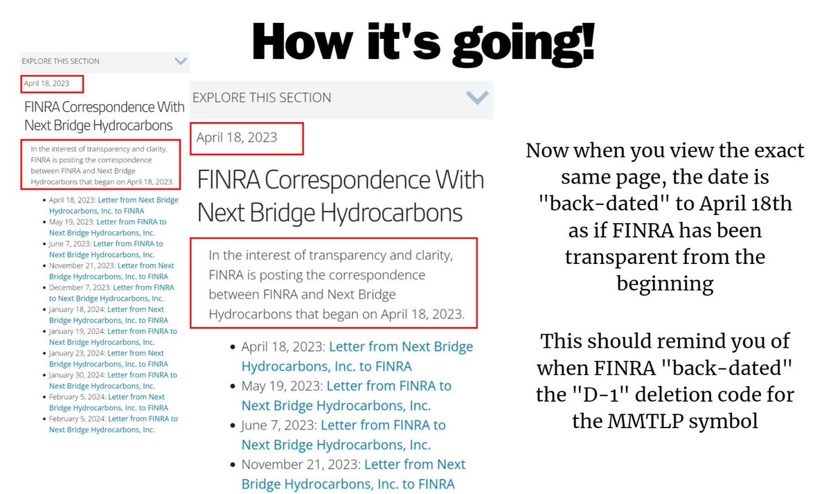 Sooooo, I don't know what's going on here but I just noticed that FINRA must've updated the members of the UPC Committee for June 2024 late. (Image 1)

The problem is, we know from FINRA that these names weren't on the original UPC Committee that became effective on June 1, 2024.