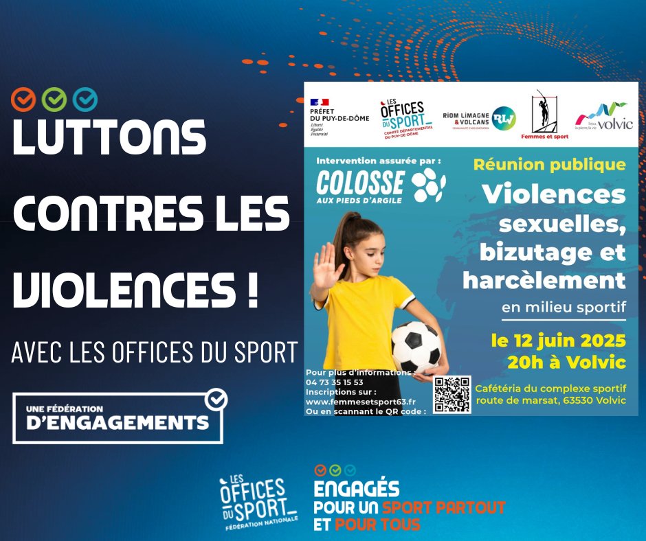 🛑 Dans le sport pour toutes et tous, il est urgent d’agir.
Le sport doit être un lieu de sécurité, de respect, d’épanouissement. avec les OS
❌ Violences sexuelles, bizutage, harcèlement : ça existe encore.
Il est impensable de détourner le regard.
#SportSain #StopViolences