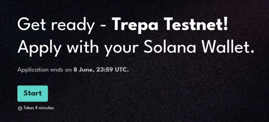 Join <a href="/trepa_io/">Trepa</a> Beta Program 📝

👉Apply Here: trepa.typeform.com/beta-program
🔹Submit Your Details
🔹You Can Prefer Our X Handle: <a href="/GACryptoO/">GA Crypto</a> 
✔️Done

📆Deadline: 8th June

💬Wait For More Updates......