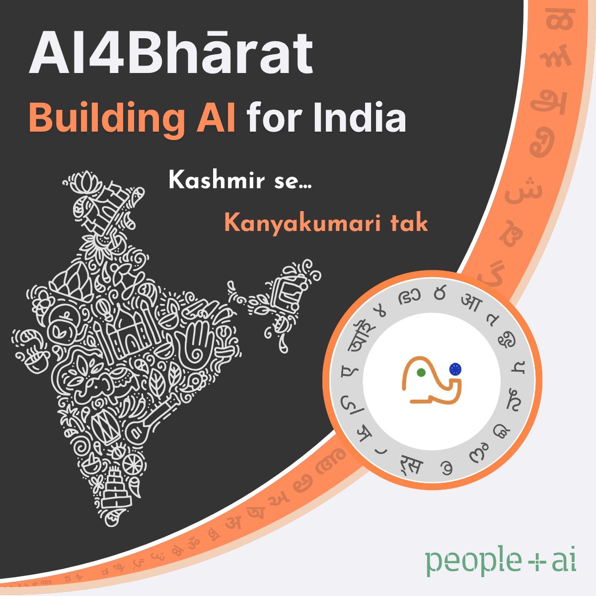 ai4bharat's tweet image. Language carries identity, culture, and opportunity. When AI4Bharat first began, it was clear that Indian languages needed much more attention in the AI world than they were getting. Unlike English, our languages didn’t have ready datasets or models that new technologies could…