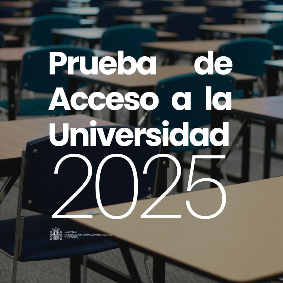 🚀Hoy arranca la Prueba de Acceso a la Universidad más homogénea de la historia: con estructura básica y criterios de corrección comunes en todo el territorio

👩🏽‍🎓👨🏿‍🎓En #Andalucía se examinan 51.928 estudiantes a los que deseamos toda la suerte del mundo