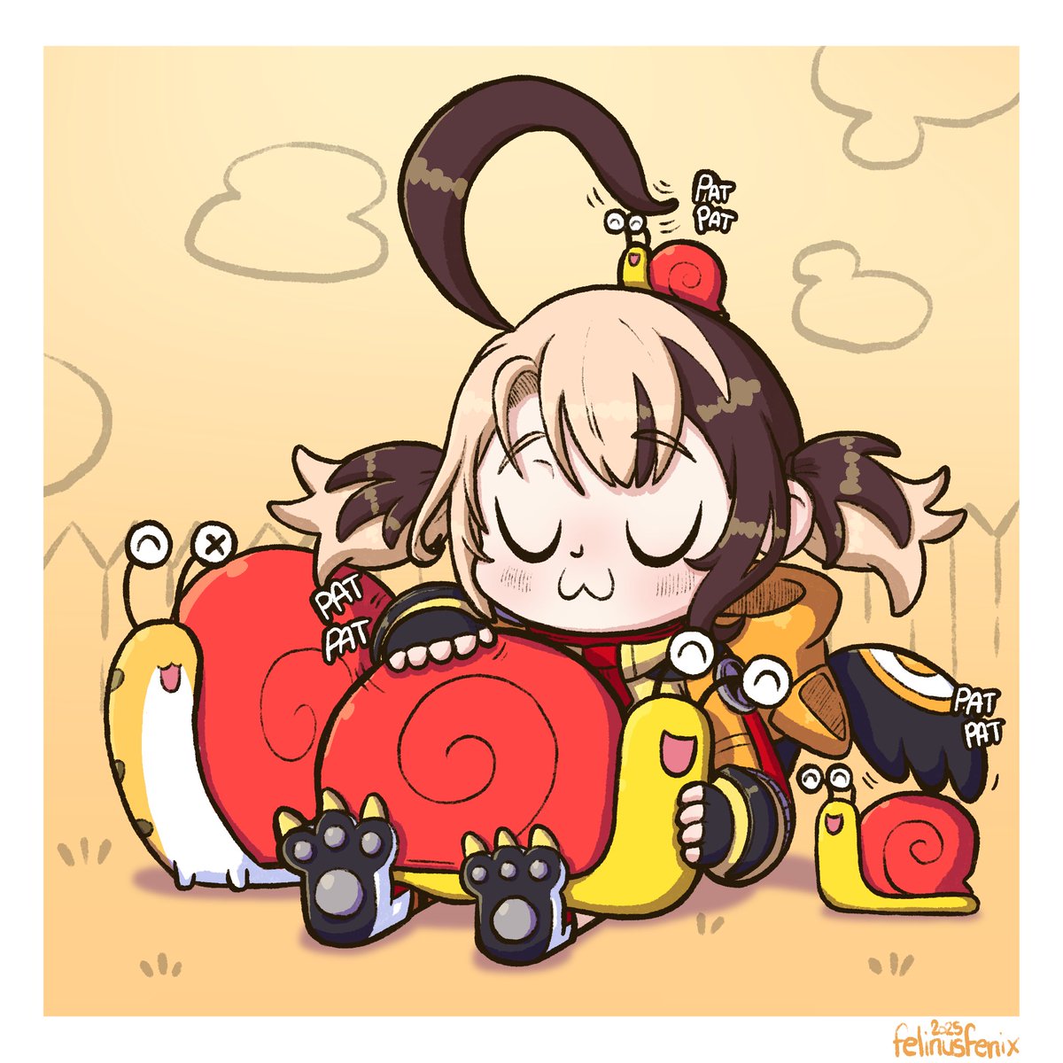 In which Gigi Murin pets snails happily
#rkggk