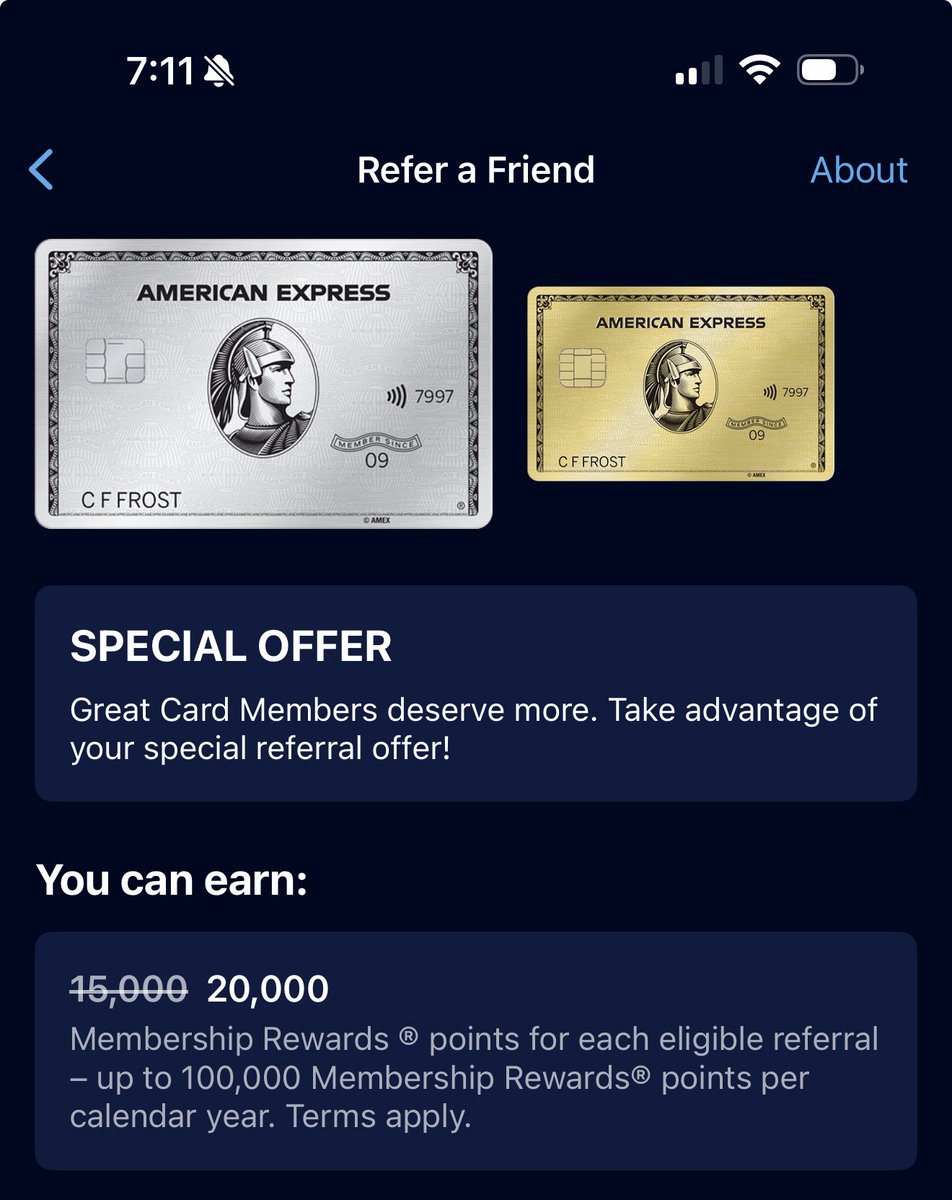 does someone want my referral …