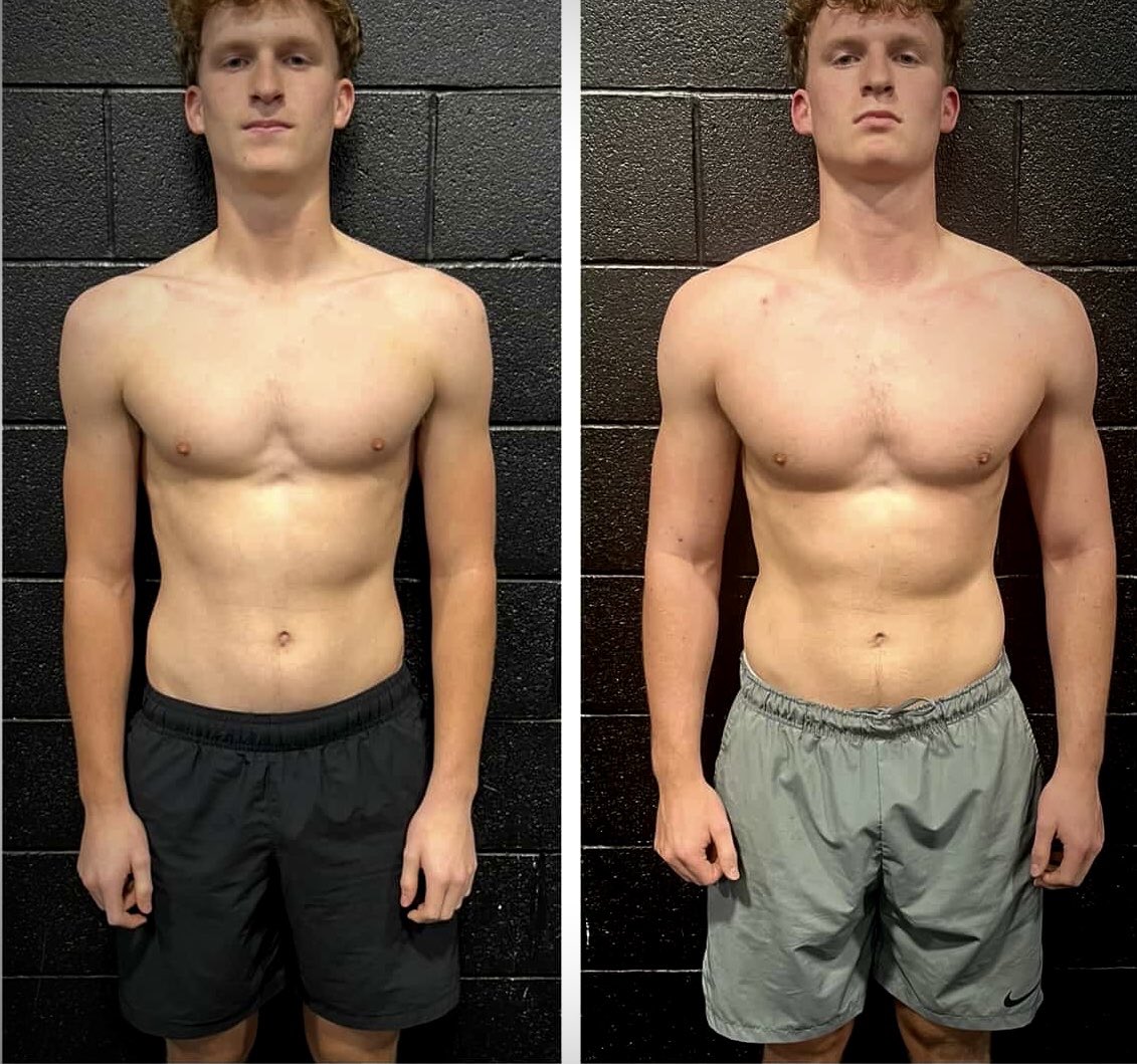 Carter Vandertuig (@cvandertuig08) on Twitter photo Shout out <a href="/PowerStrengthTS/">PowerStrength Training Systems</a> for helping me transform this offseason, looking forward to the upcoming football season!
Bench Pre- 225/2
Post bench- 225/12
From 185lbs to 220lbs Shout out <a href="/PowerStrengthTS/">PowerStrength Training Systems</a> for helping me transform this offseason, looking forward to the upcoming football season!
Bench Pre- 225/2
Post bench- 225/12
From 185lbs to 220lbs
