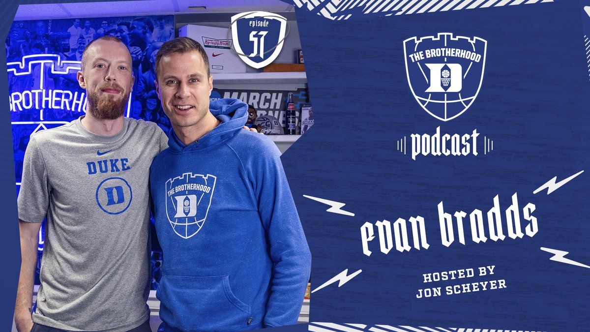 Duke Menโs Basketball (@dukembb) on Twitter photo Ep. 57 welcomes new assistant coach Evan Bradds!
๐ฃ๏ธ Coach <a href="/JonScheyer/">Jon Scheyer</a>
WATCH: youtu.be/aL_1Sm2ROSg Ep. 57 welcomes new assistant coach Evan Bradds!
๐ฃ๏ธ Coach <a href="/JonScheyer/">Jon Scheyer</a>
WATCH: youtu.be/aL_1Sm2ROSg