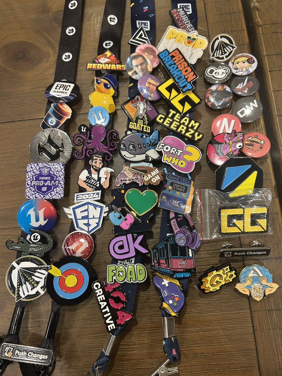 CWBob100's tweet image. Do I have your pin? 👀 #UnrealFest #UEFN