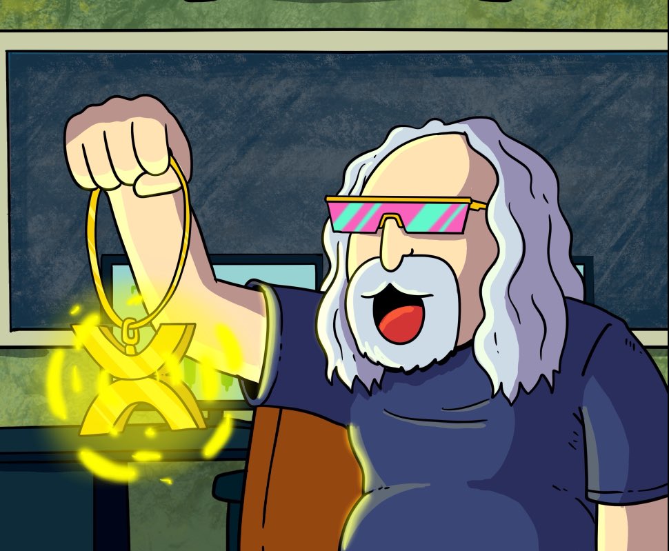 The #XRPSummer magic ignites! at a lab in a unknown location, David feels the power of his glowing "X" necklace as the charts soar. A summer spirit is about to break free!  #XRPSUMMER $XRPS