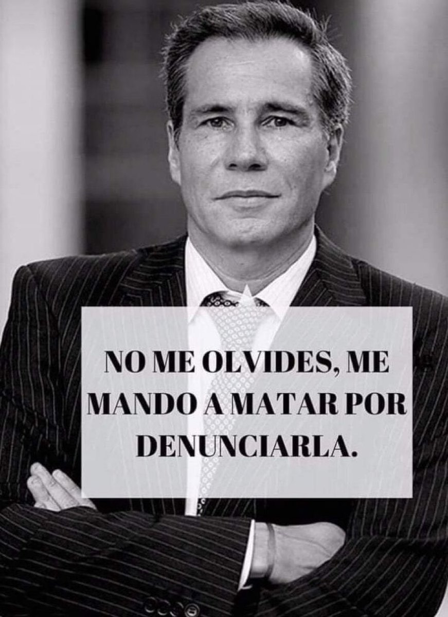 ¿Todos coincidimos con lo de Nisman? 👇🏻