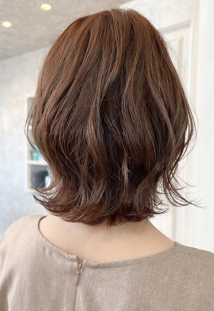 マロンベージュはまろやかなベージュにマロンの温かみが加わった