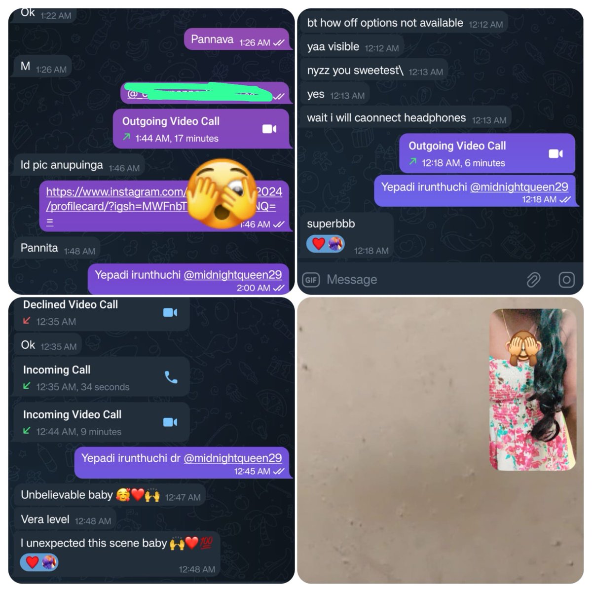 Yesterday night service done ✅ 

Service available now 😍

Telegram: midnightqueen29 

<a href="/_vasanth69/">கள்வன் (AR)</a> <a href="/kaajiguru1/">காஜி குரு</a> <a href="/kathalan008/">காதலன்</a> <a href="/LoneWolf13057/">🕊️Ram🐺King 🕊️🔞🐥</a> <a href="/sachinking1790/">sachin</a> <a href="/tammukumar1/">🖤Baba♠️</a> <a href="/xx_188_/">💙 𝙃 𝙊 𝙏 🥵 𝘽 𝙊 𝙔 👿</a> <a href="/Ngscam143/">Ngs</a> <a href="/kalai_000/">kalai_000🥵</a>