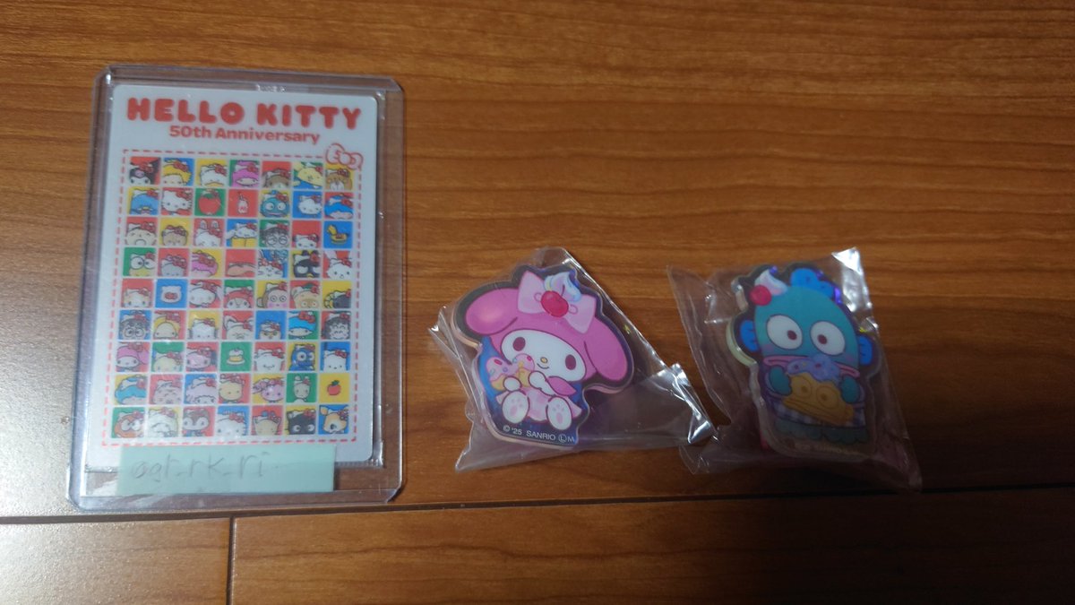 交換希望☆*ﾟ
くるくるアククリ
サンリオキャラクターズ

譲:マイメロ ハンギョドン

求:クロミ

交換可能な方はリプorDMお願い致します。