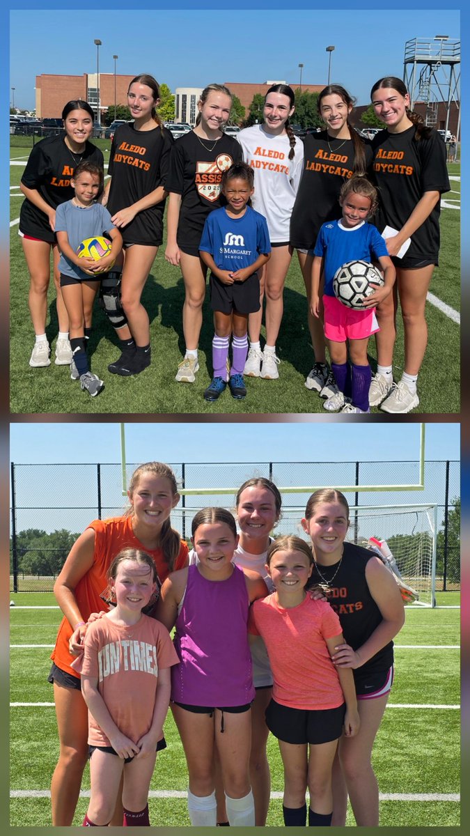 Congratulations to the day 1 Lady Cat Campers of the Day! We can't wait to see what yall do tomorrow! :) <a href="/SoccerLadycat/">Aledo Ladycat Soccer</a> <a href="/aledosoccer/">Bearcat Soccer</a> <a href="/AledoBearcatFut/">Efren Martinez</a> <a href="/morganstrength/">Josh Morgan</a> <a href="/AledoISD/">Aledo ISD</a>