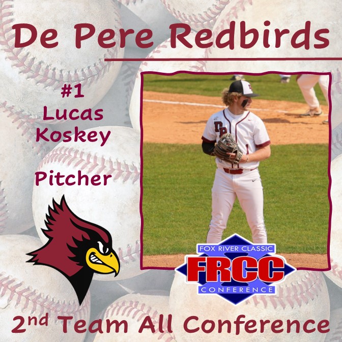 Congratulations to Lucas Koskey
FRCC 2nd Team All Conference - Pitcher