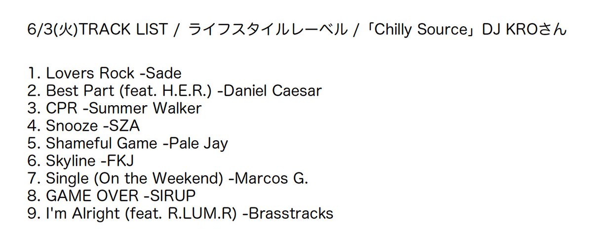 stepone813's tweet image. 【MUSIC BOOSTER】

#ChillySource  #DJKRO さんの
ミックスをお届けしました！

恋愛の絶頂、そして別れを経て、
立ち直りポジティブに昇華していく
――心の移ろいを
ショートドラマのように表現しました。

もう一度聴く→  radiko.jp/share/?sid=FMJ…

#jwave #stepone813 #radiko