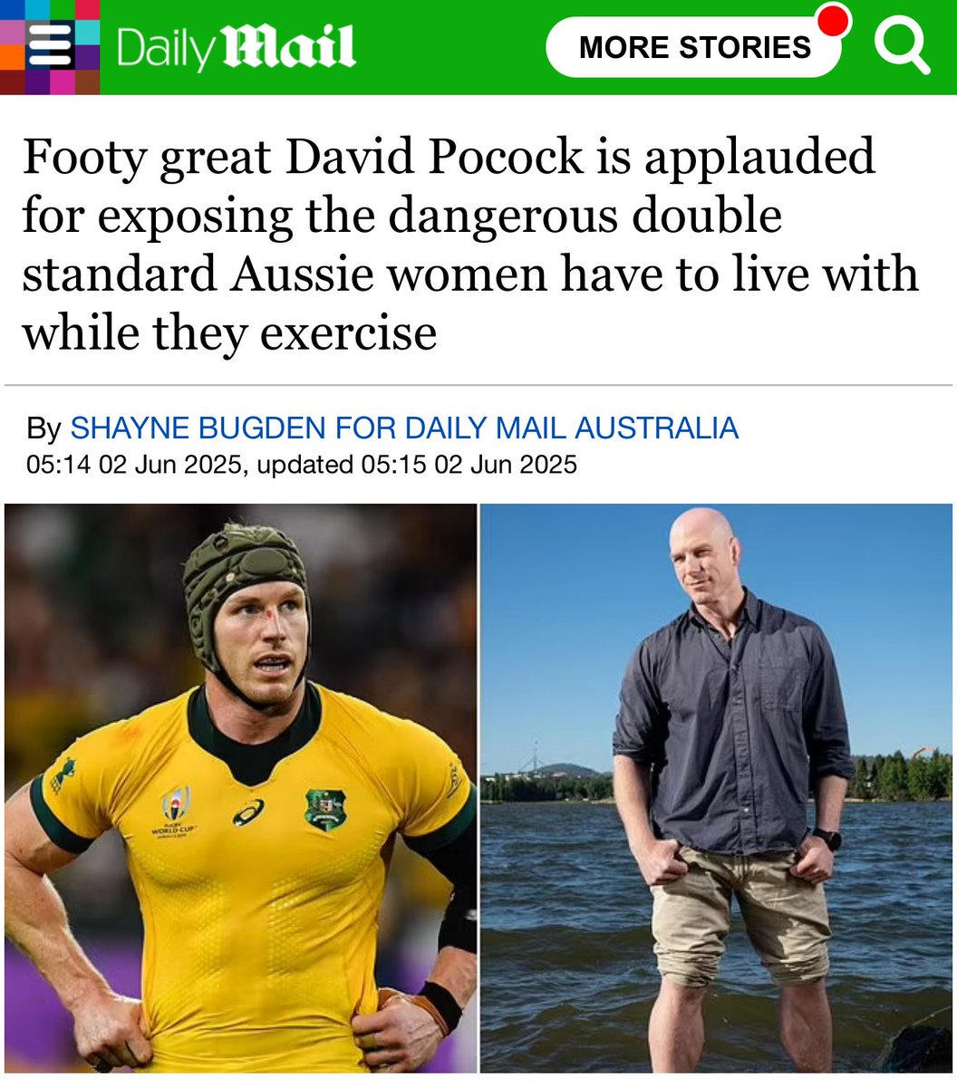 Sall Grover (@salltweets) on Twitter photo I get what <a href="/DavidPocock/">David Pocock</a> is saying & his premise is correct: going for a run, especially at night, is a very different scenario for women than it is for men.
Most women don’t do it.
And this is because society is different for men & women, the threats are different, the needs I get what <a href="/DavidPocock/">David Pocock</a> is saying & his premise is correct: going for a run, especially at night, is a very different scenario for women than it is for men.
Most women don’t do it.
And this is because society is different for men & women, the threats are different, the needs