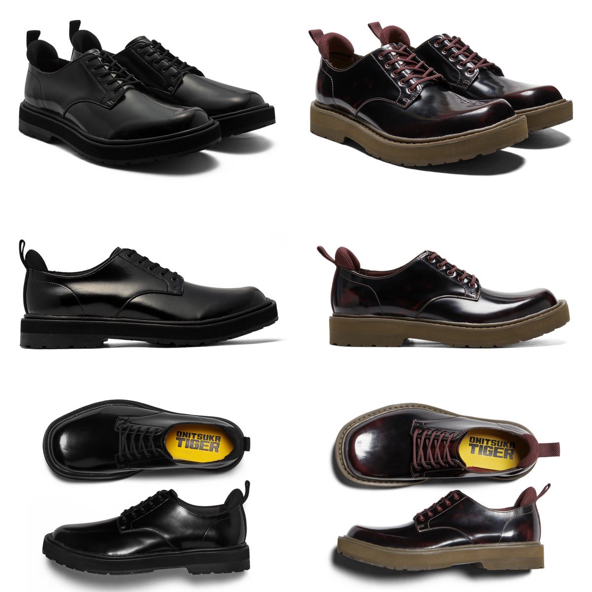 Onitsuka Tiger 上質なレザーを使用した『TIGER LOAFER™ & TIGER DERBY