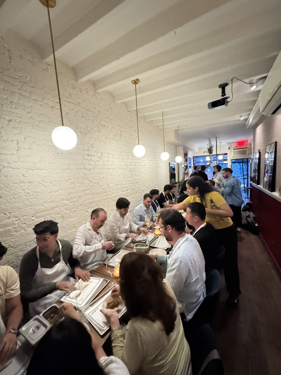 Tonight we cooked, toasted, and officially launched <a href="/joinlazo/">Lazo</a> <a href="/alley_corp/">AlleyCorp</a> <a href="/jpmorgan/">J.P. Morgan</a> at #NYTechWeek 🧑‍🍳
Huge thanks to the founders and investors who came out to celebrate with us.
This is just the beginning →tomorrow partiful.com/e/wy8huTPx5a3i… 🚀

#Lazo #nytech #Startups
<a href="/a16z/">a16z</a>