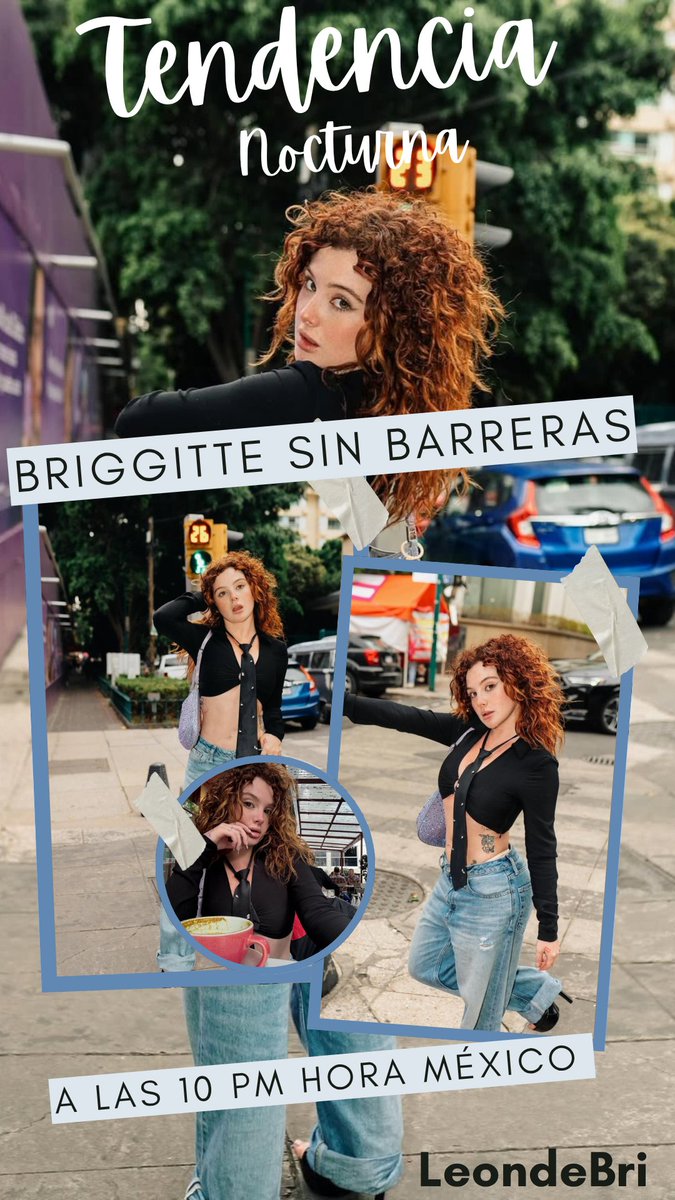 Felinos les recuerdo que mañana 3 de Junio habrá tendencia a las 10 PM hora MX, ya que nuestra Briggitte estará participando en el programa 'Humor Sin Barreras'.💕😊
  
Con la frase:
  
BRIGGITTE SIN BARRERAS  
  #BriggitteBozzo