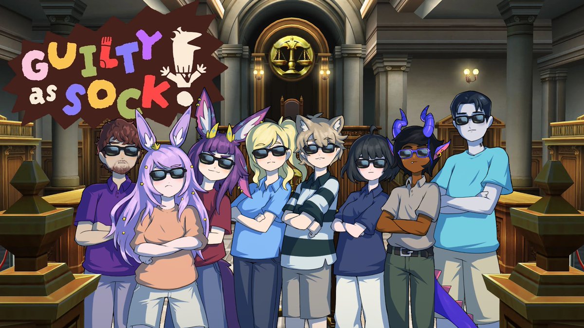 Your Honor, today 🕖7pm GMT+10 I'll be suing SaphGG for the emotional turmoil of too many deeznuts jokes.

For my witnesses, I call LuckyKyaaa, Novastiel, Cake_eating_dragon, Jimitation, and RiceballWannabe.

Nirethia failed to respond to a summons.

🎨Collab Art: VictorPaged