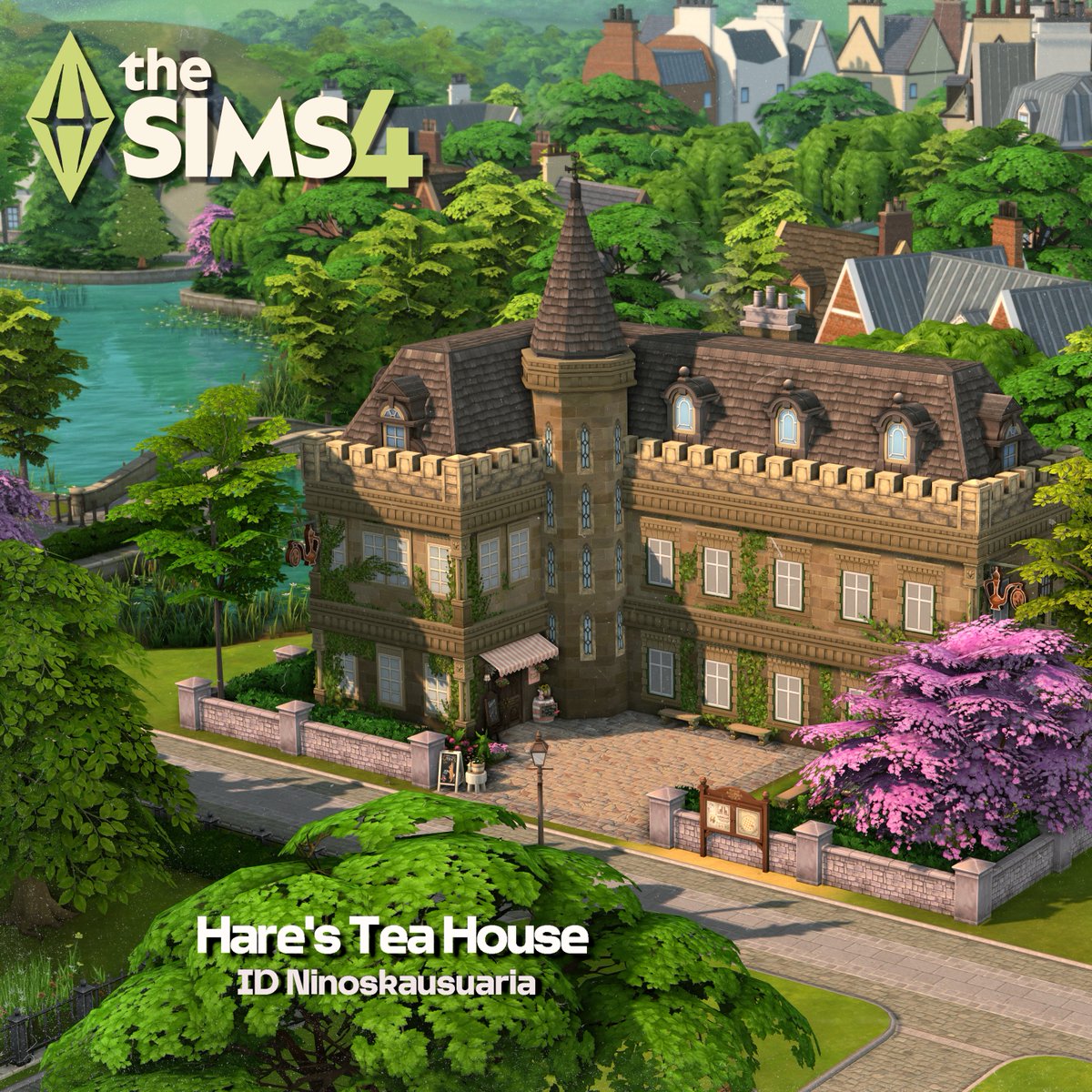 Hare's Tea House a Britechester Restaurant ! ༄˖°.🍂.ೃ࿔*:･ Now on the gallery <a href="/TheSims/">The Sims</a>