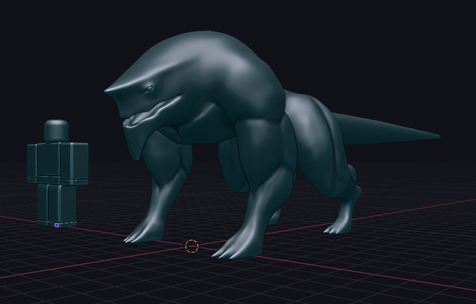 DevelopingClown's tweet image. New WIP #3d #blender #3dart #roblox #robloxdev #blender #developingclown