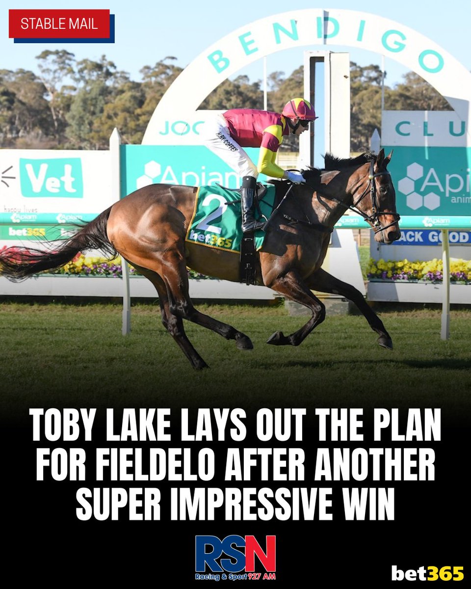 RSN Racing & Sport (@rsn927) on Twitter photo Toby Lake has a very exciting horse on his hands... 👀
LATEST 👉 rsn.net.au/news/rsn-podca…
<a href="/TLakeRacing/">Toby Lake</a> | <a href="/bet365_aus/">bet365 Australia</a> | <a href="/m_felgate/">Michael Felgate</a> | #RacingPulse Toby Lake has a very exciting horse on his hands... 👀
LATEST 👉 rsn.net.au/news/rsn-podca…
<a href="/TLakeRacing/">Toby Lake</a> | <a href="/bet365_aus/">bet365 Australia</a> | <a href="/m_felgate/">Michael Felgate</a> | #RacingPulse