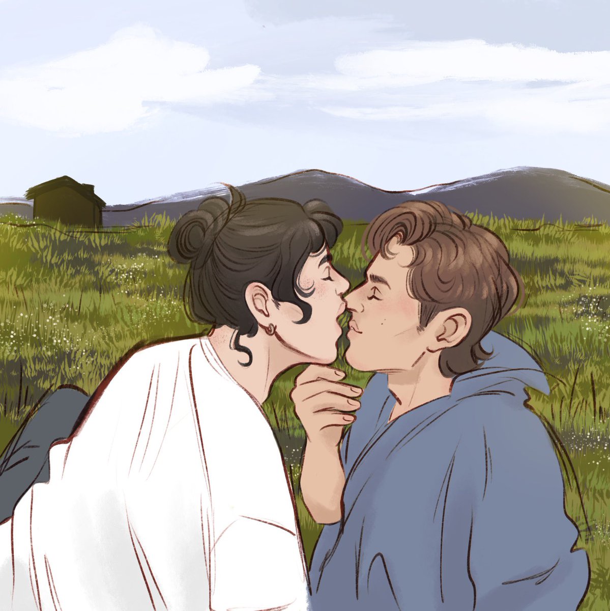 quick steddie doodle I colored (if you recognize the ref no you don’t haha)