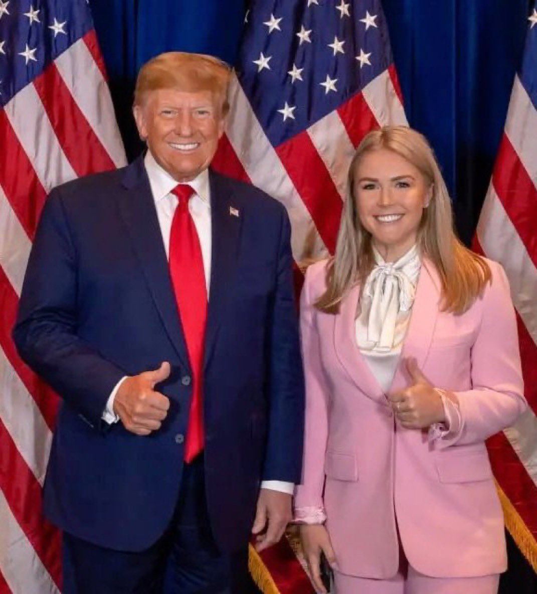 Majority are happy with Karoline Leavitt as the White House press secretary!! 

ARE you one of them? ✋ or 👎