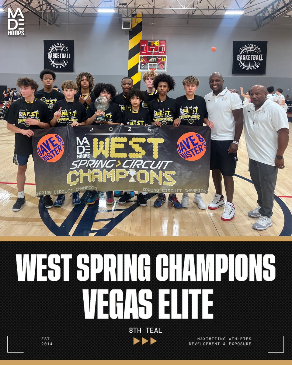 MADE Hoops (@madehoops) on Twitter photo Congrats to our West Spring 8th Grade Teal Champions 👏:
Vegas Elite - <a href="/VegasEliteHoops/">Vegas Elite</a> <a href="/VegasEliteBC/">VegasEliteBasketball</a> Congrats to our West Spring 8th Grade Teal Champions 👏:
Vegas Elite - <a href="/VegasEliteHoops/">Vegas Elite</a> <a href="/VegasEliteBC/">VegasEliteBasketball</a>