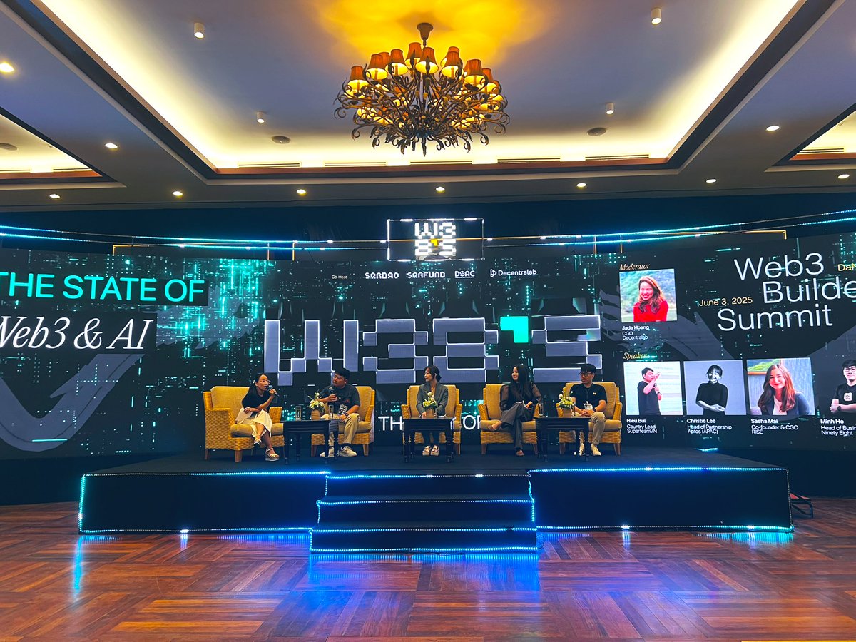 Quinn (@qbuttonphd) on Twitter photo Gm from beautiful Da Nang! 🇻🇳
Couldn’t be more excited to be back for the 2nd Web Builders Summit by <a href="/sqrDAO/">sqrDAO | Web3 Builders Unite!</a> <a href="/sqrfund_ai/">sqrFUND</a>, this time focused on Web3 & AI. 🤖
Shout out to Leo <a href="/sqrdao_intern/">SQR Intern (daos/acc)</a> & team for putting on another fantastic event, it’s going to be a fun week 🥳. Gm from beautiful Da Nang! 🇻🇳
Couldn’t be more excited to be back for the 2nd Web Builders Summit by <a href="/sqrDAO/">sqrDAO | Web3 Builders Unite!</a> <a href="/sqrfund_ai/">sqrFUND</a>, this time focused on Web3 & AI. 🤖
Shout out to Leo <a href="/sqrdao_intern/">SQR Intern (daos/acc)</a> & team for putting on another fantastic event, it’s going to be a fun week 🥳.