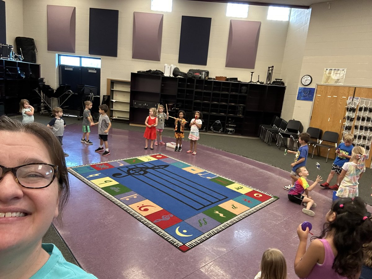 First music class of these kinders LPS career, check. #LPSsummer2025