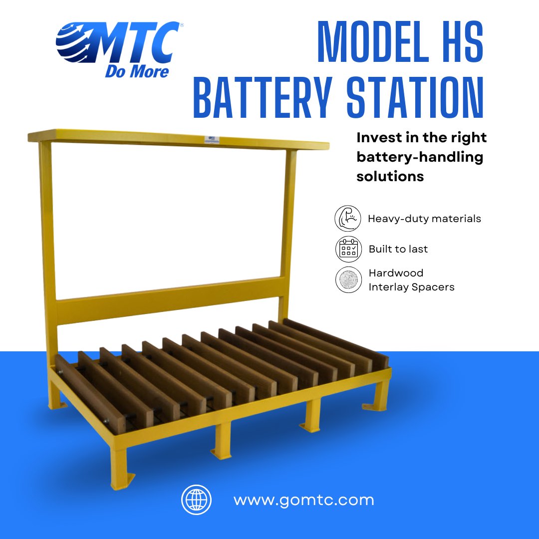 mtcdomore's tweet image. Your warehouse runs on efficiency, so why leave battery organization to chance? Invest in the right #batteryhandling solutions today and keep your operations running smarter and smoother!
Gomtc.com
#WarehouseSafety #ForkliftEfficiency #MTC #MTCdomore #BatteryStands