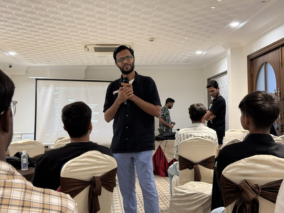 Namaste Web3 Bhopal Edition - 
Thanks to <a href="/NibiruChain/">Nibiru Chain 🩵🌸</a> <a href="/cryptoprofesso9/">Krishna</a> and <a href="/CoinDCX/">CoinDCX : India Ka Crypto Coach</a> for providing the opportunity to gather more enthusiasts and also thanks to <a href="/versatile_amit/">Amit Sharma </a> and <a href="/Crypt_oc/">Ajmal🩵🌸</a> for giving a insightful session for attendees.