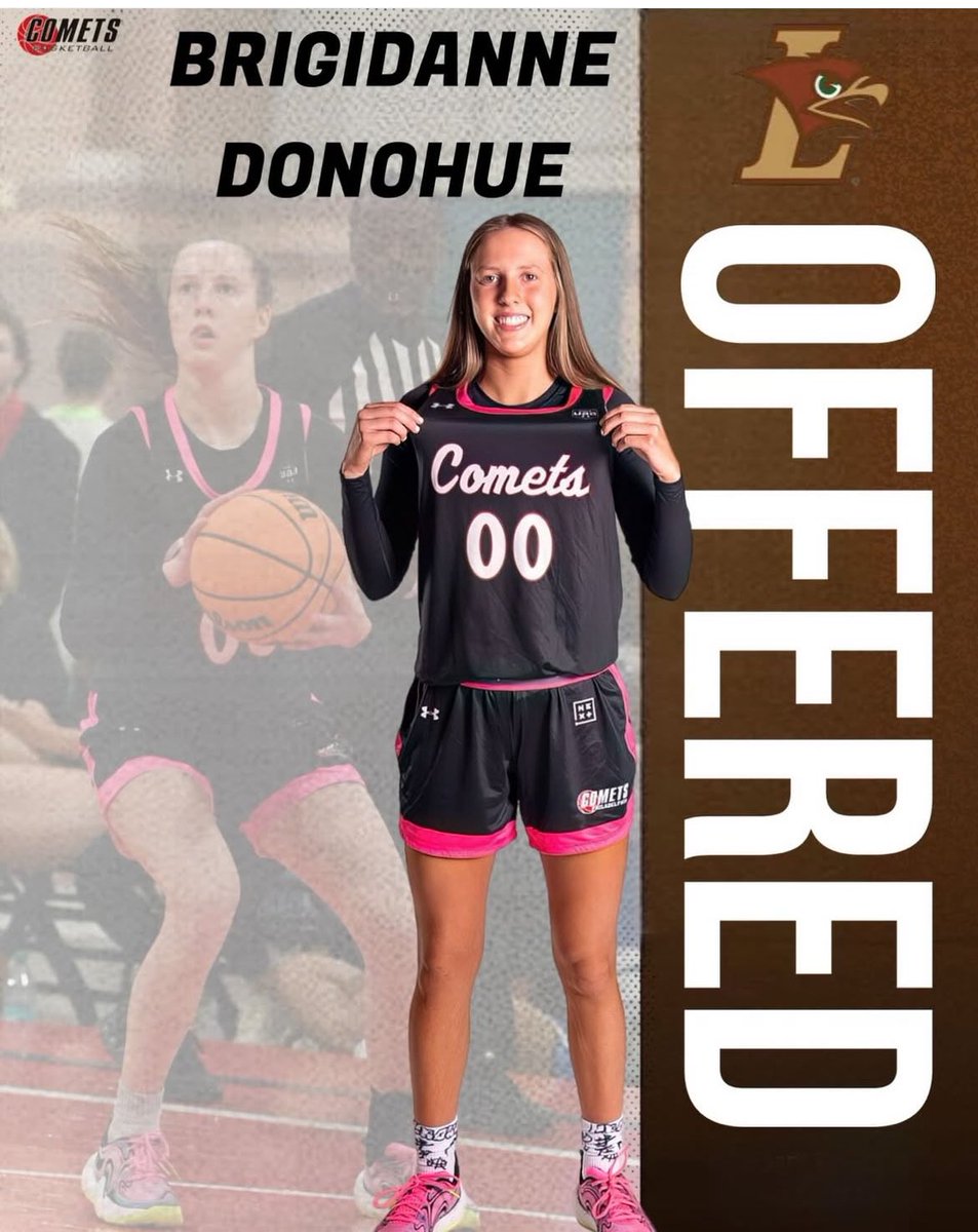 Comets Basketball (@cometsballers) on Twitter photo Congrats to our <a href="/BrigidanneD/">Brigidanne Donohue</a> 2027 on her offer from <a href="/LehighWBB/">Lehigh Women's Basketball</a> <a href="/UANextGHoops/">Girls UAA</a> <a href="/SelectEventsBB/">Select Events Basketball</a> Congrats to our <a href="/BrigidanneD/">Brigidanne Donohue</a> 2027 on her offer from <a href="/LehighWBB/">Lehigh Women's Basketball</a> <a href="/UANextGHoops/">Girls UAA</a> <a href="/SelectEventsBB/">Select Events Basketball</a>
