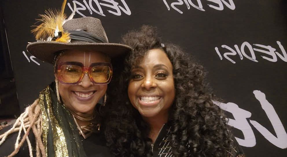 So great to catch up with my Soul Sister Ledisi! So much love!  She is beautiful inside and out, and that Voice! Her show is awesome and won't dissapoint per usual... And Marsha Ambrosius opened the show with her fierce lioness soulful sounds! 'Love You Too The Tour'