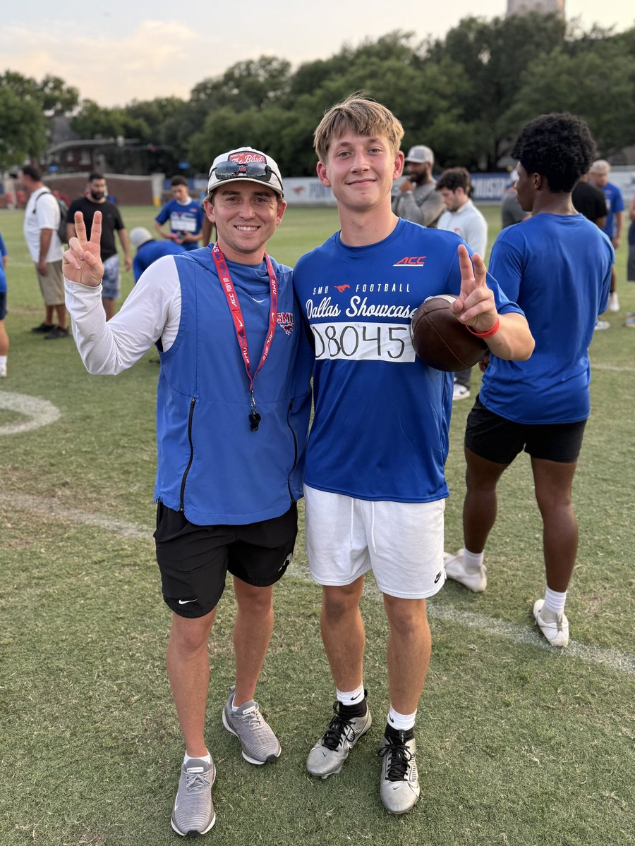 Jaxon Schad (@jaxonschad15) on Twitter photo Great day camping with <a href="/SMUFB/">SMU Football</a>. Thank you for having me #PonyUp ๐๐ <a href="/rhettlashlee/">Rhett Lashlee</a> <a href="/Deriqking__/">KING</a> <a href="/samhullender/">Sam Hullender</a> <a href="/CoachCaseyWoods/">Casey Woods</a> <a href="/ConnorMFB/">Connor Morgan</a> <a href="/mrfootballwait/">Jeremiah Wait</a> <a href="/Ethan_houser1/">Ethan Houser</a> <a href="/jose_soria99/">Jose</a> <a href="/Coach_Hill2/">Malcolm Hill</a> Great day camping with <a href="/SMUFB/">SMU Football</a>. Thank you for having me #PonyUp ๐๐ <a href="/rhettlashlee/">Rhett Lashlee</a> <a href="/Deriqking__/">KING</a> <a href="/samhullender/">Sam Hullender</a> <a href="/CoachCaseyWoods/">Casey Woods</a> <a href="/ConnorMFB/">Connor Morgan</a> <a href="/mrfootballwait/">Jeremiah Wait</a> <a href="/Ethan_houser1/">Ethan Houser</a> <a href="/jose_soria99/">Jose</a> <a href="/Coach_Hill2/">Malcolm Hill</a>