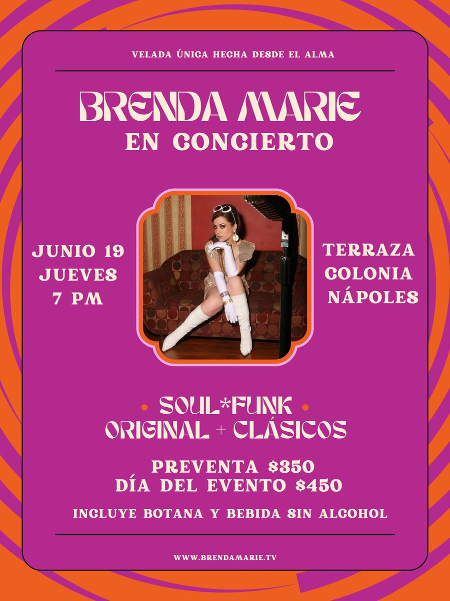 So excited!!!! Super emocionada!!! Para mis amigos en CDMX!!! Estan cordialmente invitados! brendamarie.tv/so/c1PSpI7nq?l…