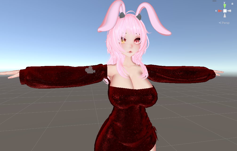 I haven't done my edits to the base textures, but we cooking, I wanted to make the dress shiny first!! 

Model for <a href="/RoseBunnyVT/">𝒮𝒽𝓊 𝐼𝓋𝓎 | Rose Bunny VTuber 🔞</a> 

#vtuber