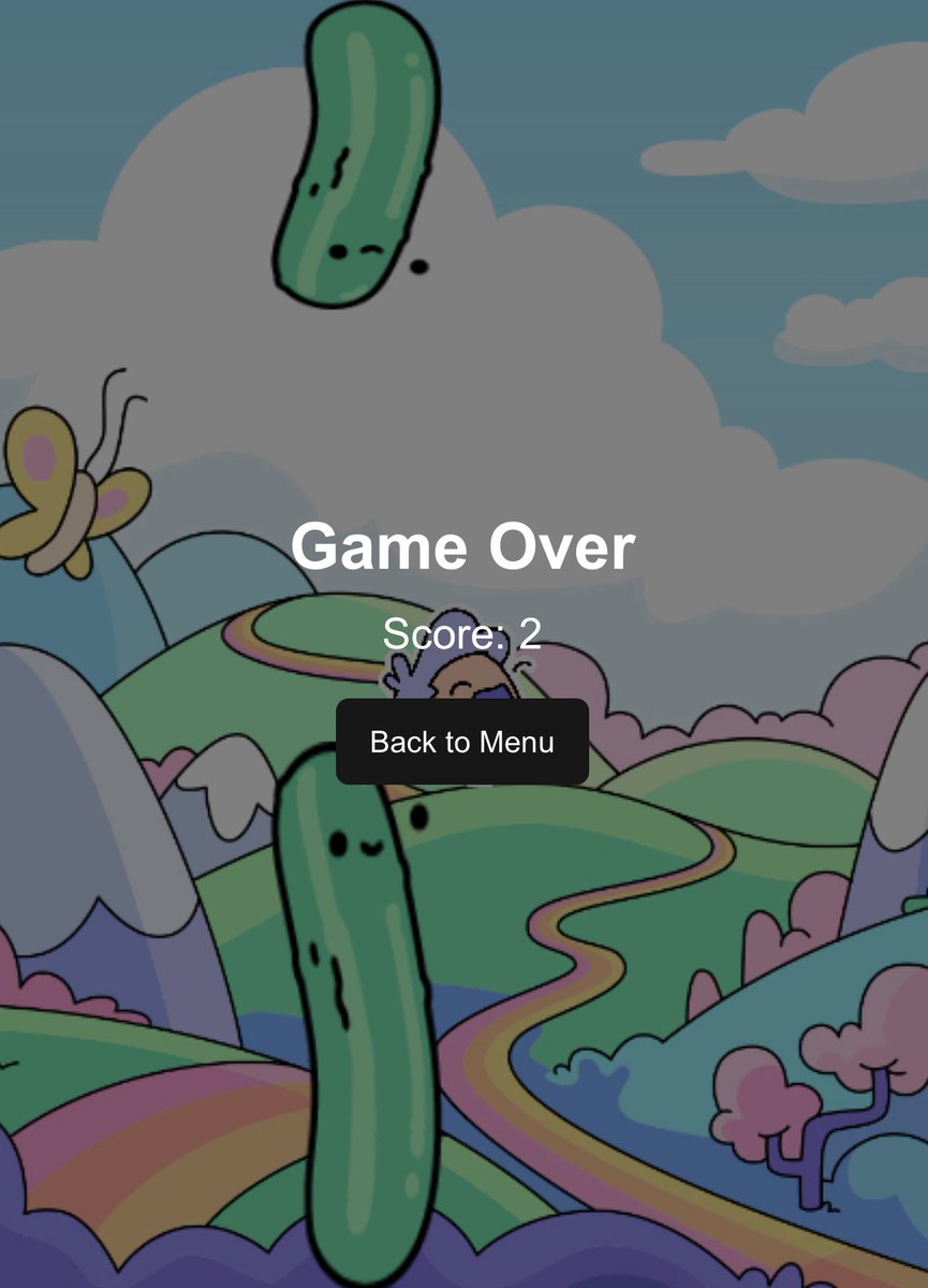 Just vibe-coded my first game today! 🎮🌈
Can’t wait to submit it for the <a href="/doodles/">doodles</a> Jam!

Big thanks to <a href="/Must_be_Ash/">Ash</a> &amp; <a href="/zkpawky/">pawky • - •</a> for the lesson 🙌

Shoutout to <a href="/Farcade_AI/">Farcade</a> for making it all possible! 💫

Btw… game is hard AF 😵‍💫 Good luck if you try it.