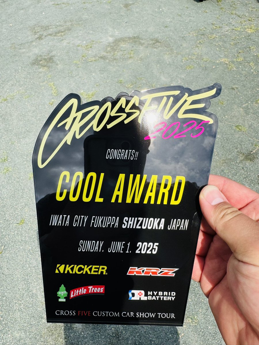 keizim's tweet image. クロスファイブ初参加でアワード頂きました！
ありがとうございます😊

みんなに見てもらえてよかった！！

#crossfive