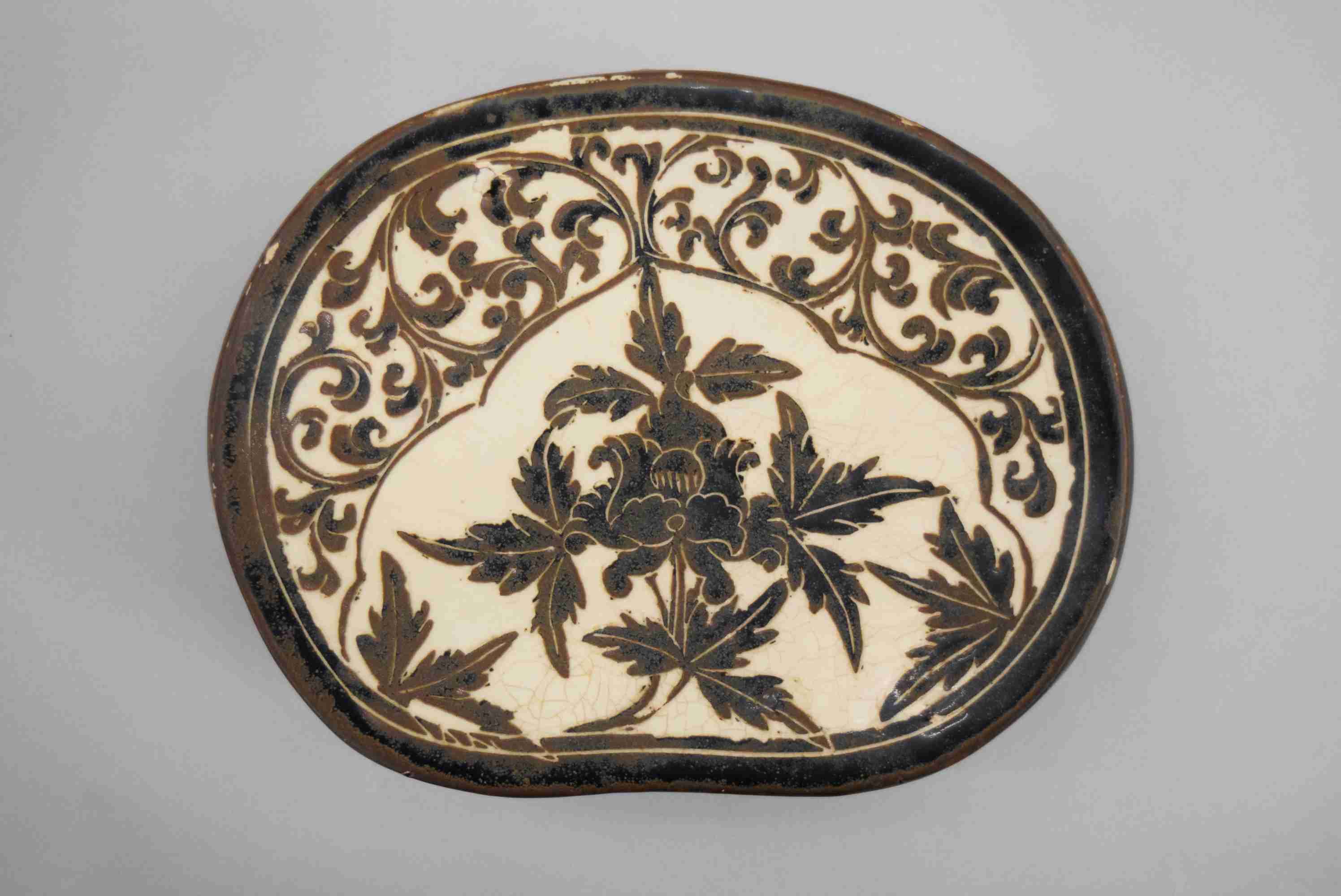 A Cizhou painted 'tiger' pillow Northern Song - Jin dynasty