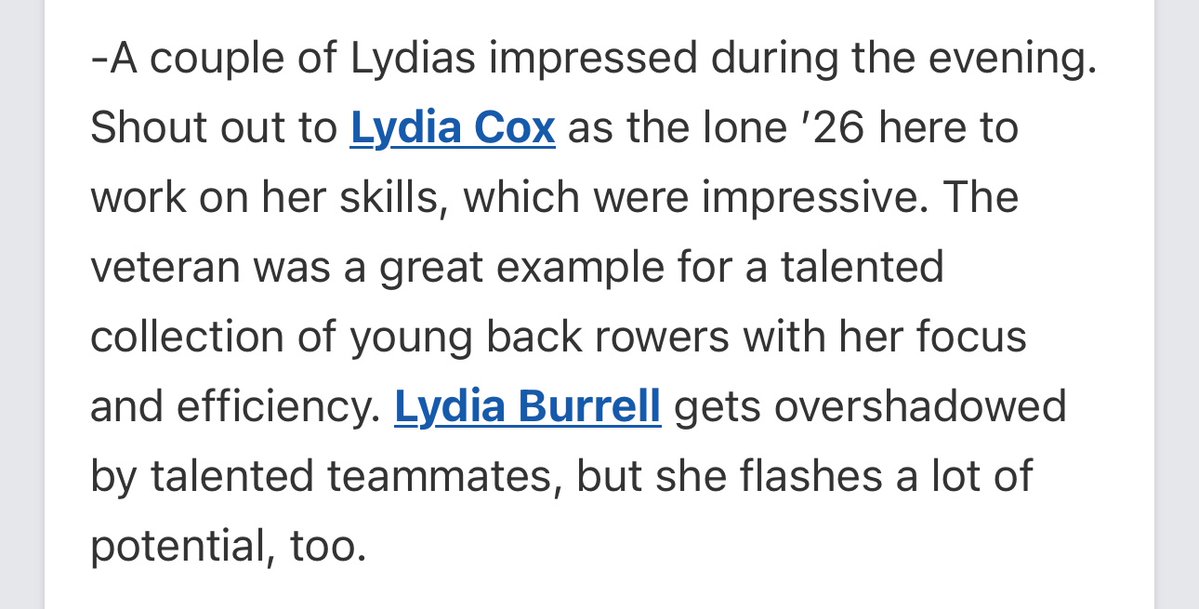 Lydia Cox (@lydiacox08) on Twitter photo Had a great time at the <a href="/PrepDigIA/">Prep Dig Iowa</a> Midwest Live event! Thank you <a href="/RobHoweHN/">Rob Howe 🇺🇸🇺🇦</a> for the nice write up! #PrepDig #PDMidwestLive #volleyballrecruit
<a href="/iowaimpactvbc/">Iowa Impact Volleyball Club</a> Had a great time at the <a href="/PrepDigIA/">Prep Dig Iowa</a> Midwest Live event! Thank you <a href="/RobHoweHN/">Rob Howe 🇺🇸🇺🇦</a> for the nice write up! #PrepDig #PDMidwestLive #volleyballrecruit
<a href="/iowaimpactvbc/">Iowa Impact Volleyball Club</a>
